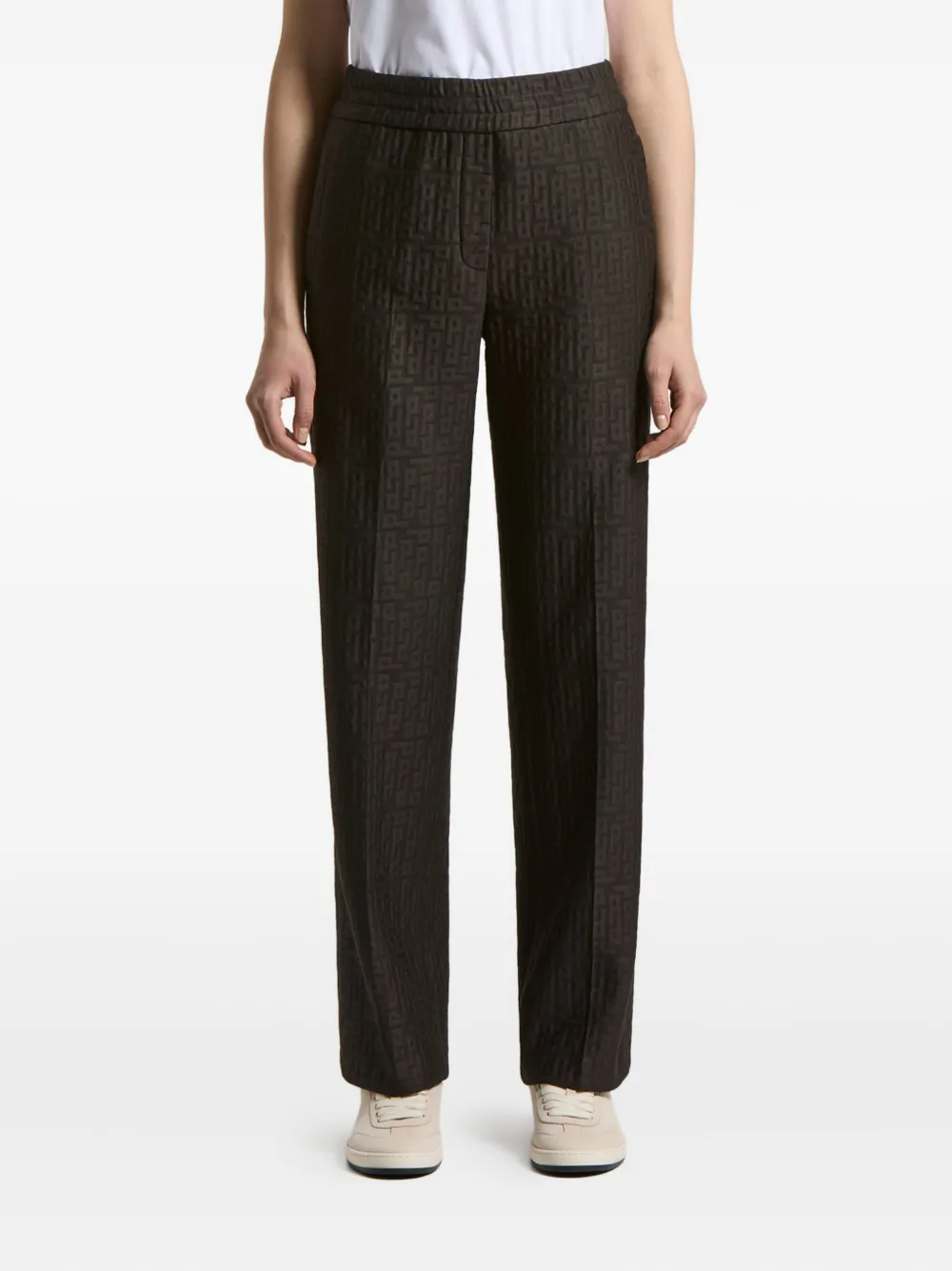 Брюки с геометричным узором Peserico, коричневый
Брюки с геометричным узором Peserico, коричневый