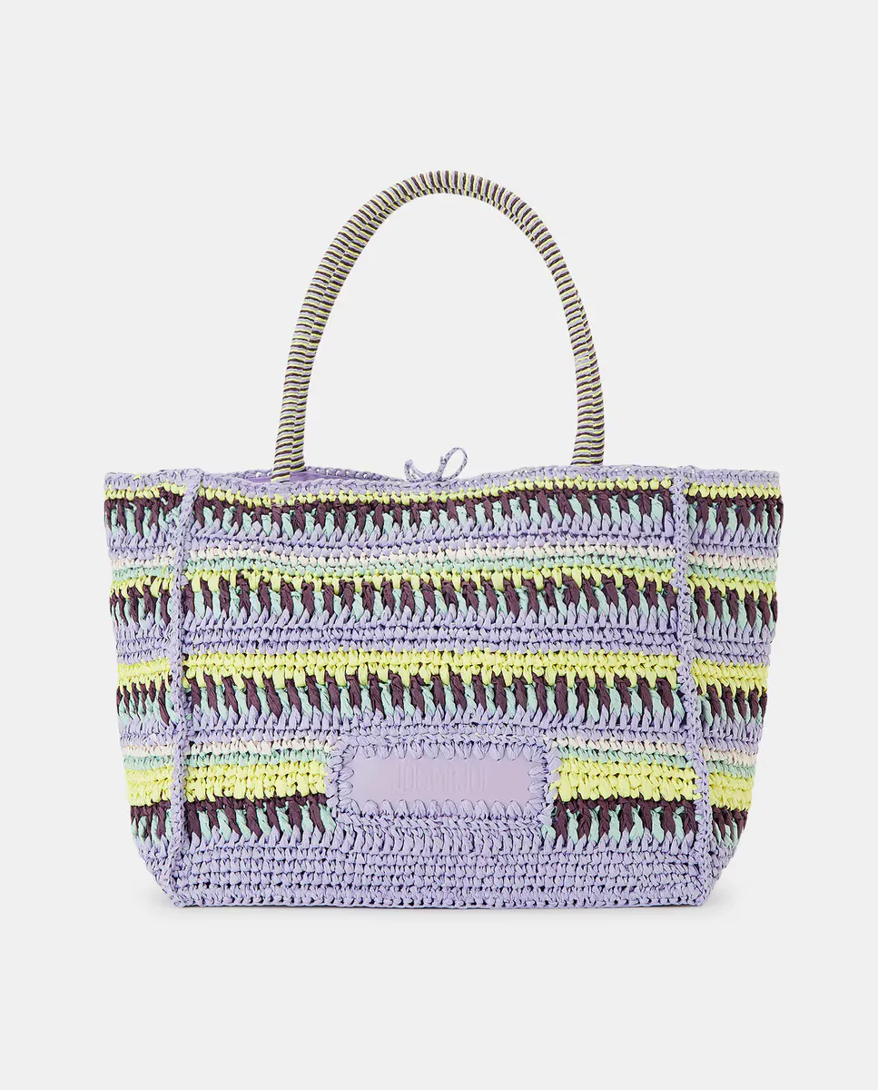 Пляжная сумка с полосатым принтом Jo & Mr. Joe, лиловый
Пляжная сумка с полосатым принтом Jo & Mr. Joe, лиловый