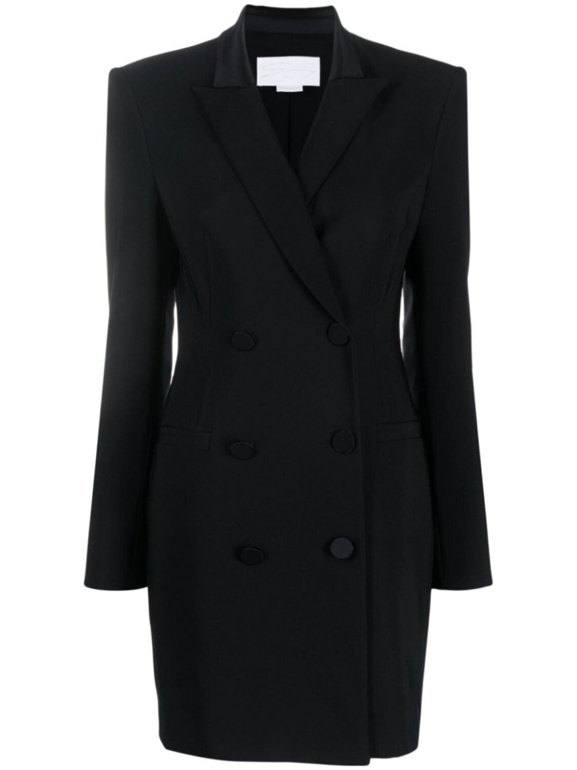 Genny двубортное платье мини, черный
Genny двубортное платье мини, черный