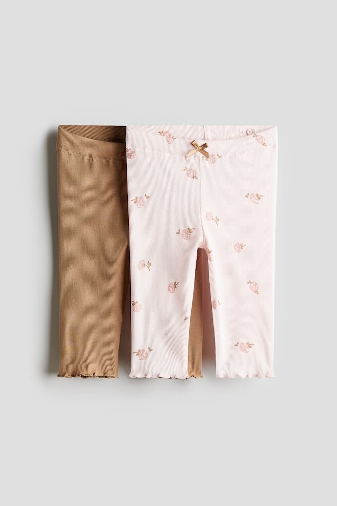 2 пары хлопковых леггинсов в рубчик H&M, мультиколор
2 пары хлопковых леггинсов в рубчик H&M, мультиколор