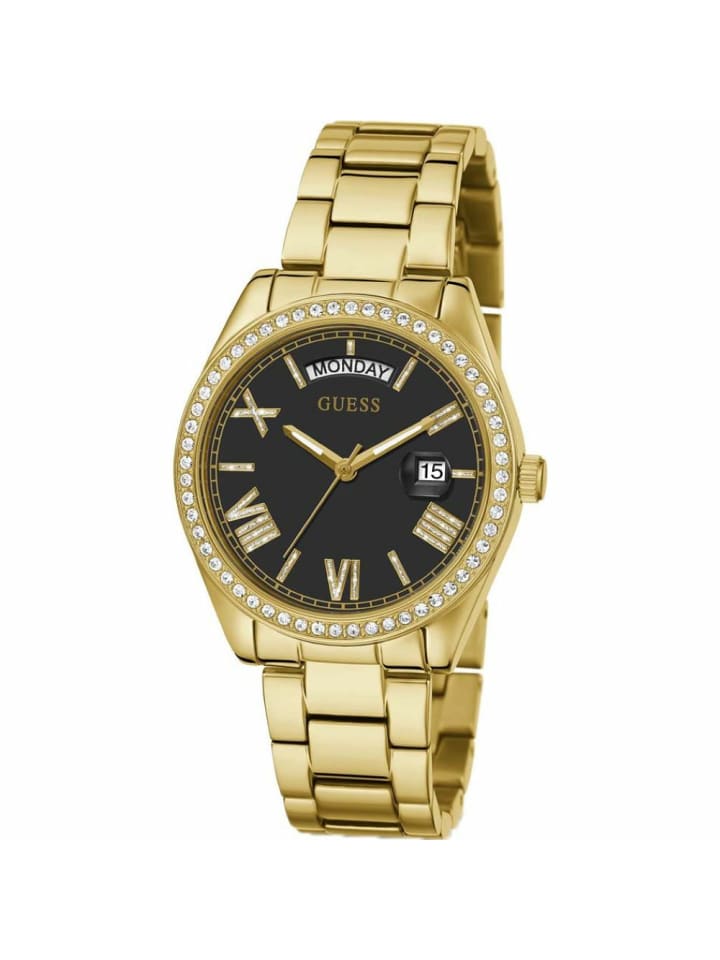 Guess Аналоговые женские часы в золоте
Guess Аналоговые женские часы в золоте