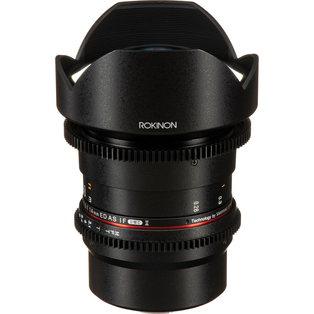 Объектив Rokinon 14 мм T3.1 Cine DS для крепления Micro Four Thirds
Объектив Rokinon 14 мм T3.1 Cine DS для крепления Micro Four Thirds