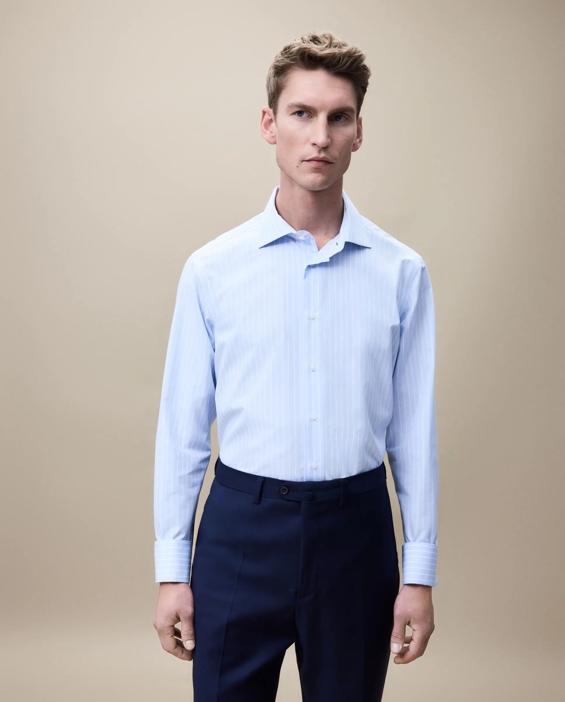 Мужская рубашка с длинным рукавом, не требует глажки Emidio Tucci, синий
Мужская рубашка с длинным рукавом, не требует глажки Emidio Tucci, синий