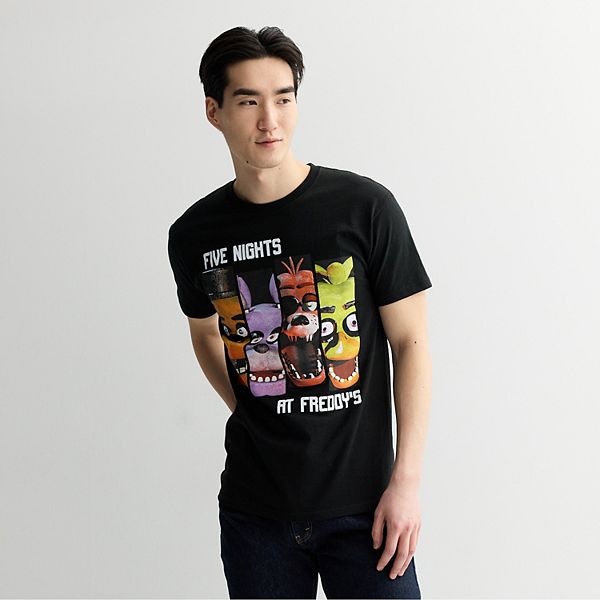 Мужская футболка с принтом Five Nights at Freddy's Licensed Character
Мужская футболка с принтом Five Nights at Freddy's Licensed Character