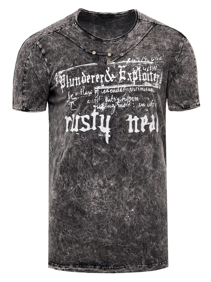 Выцветшая футболка с принтом спереди черного цвета Rusty Neal, Черный, Выцветшая футболка с принтом спереди черного цвета Rusty Neal
Выцветшая футболка с принтом спереди черного цвета Rusty Neal, Черный, Выцветшая футболка с принтом спереди черного цвета Rusty Neal