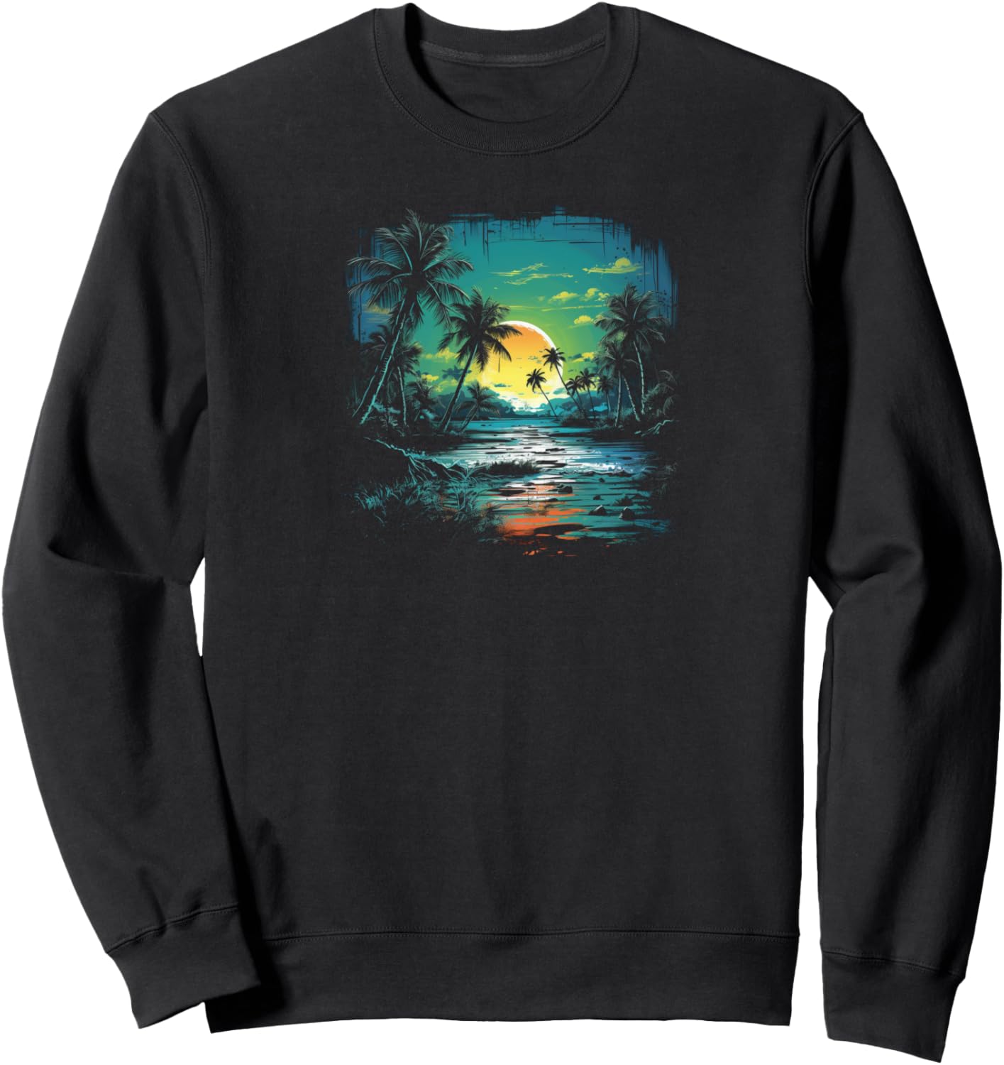 Толстовка «Тропический райский пляж» Beach Apparel, черный
Толстовка «Тропический райский пляж» Beach Apparel, черный