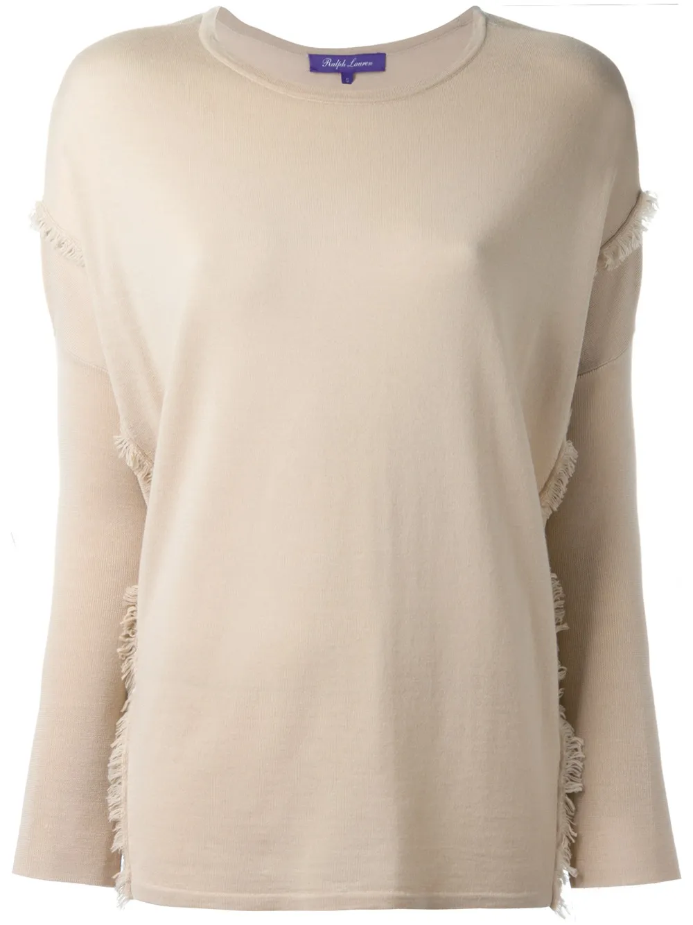 Свитер с бахромой Ralph Lauren Collection, коричневый
Свитер с бахромой Ralph Lauren Collection, коричневый