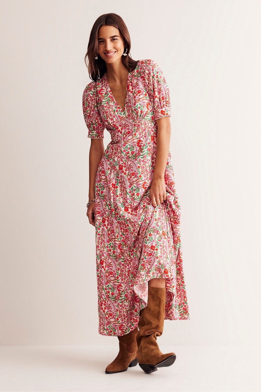 Платье годе для чая Boden, розовый
Платье годе для чая Boden, розовый