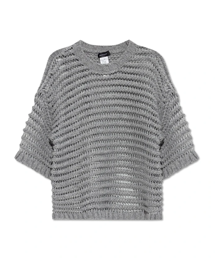 Свитер с люрексовой нитью Fabiana Filippi, серый
Свитер с люрексовой нитью Fabiana Filippi, серый