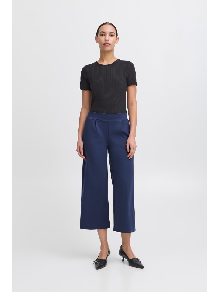 ICHI Повседневные брюки прямого кроя IHKATE в цвете «Средневековый синий»
ICHI Повседневные брюки прямого кроя IHKATE в цвете «Средневековый синий»