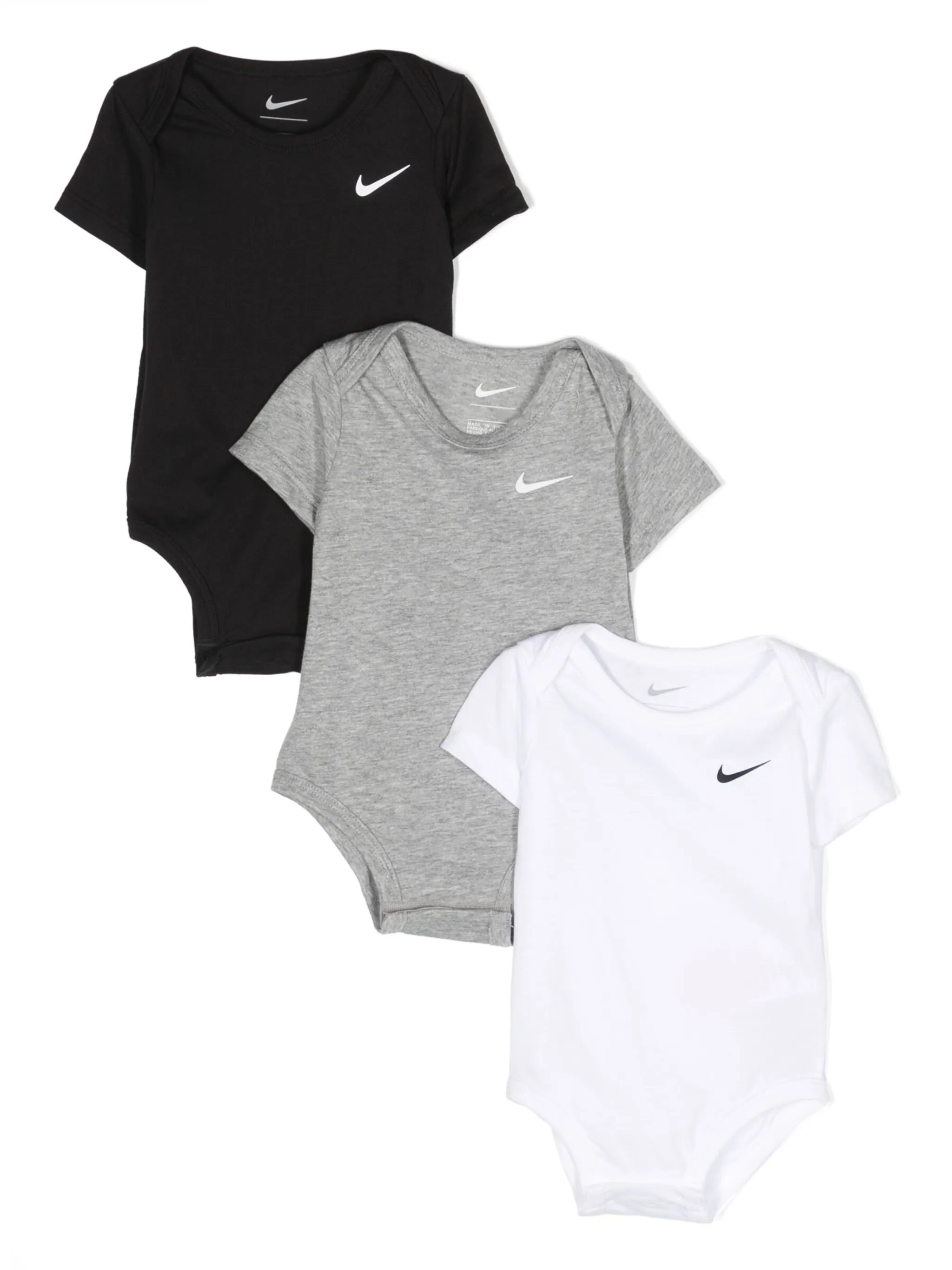 Комплект из трех боди с логотипом Nike Kids, черный
Комплект из трех боди с логотипом Nike Kids, черный