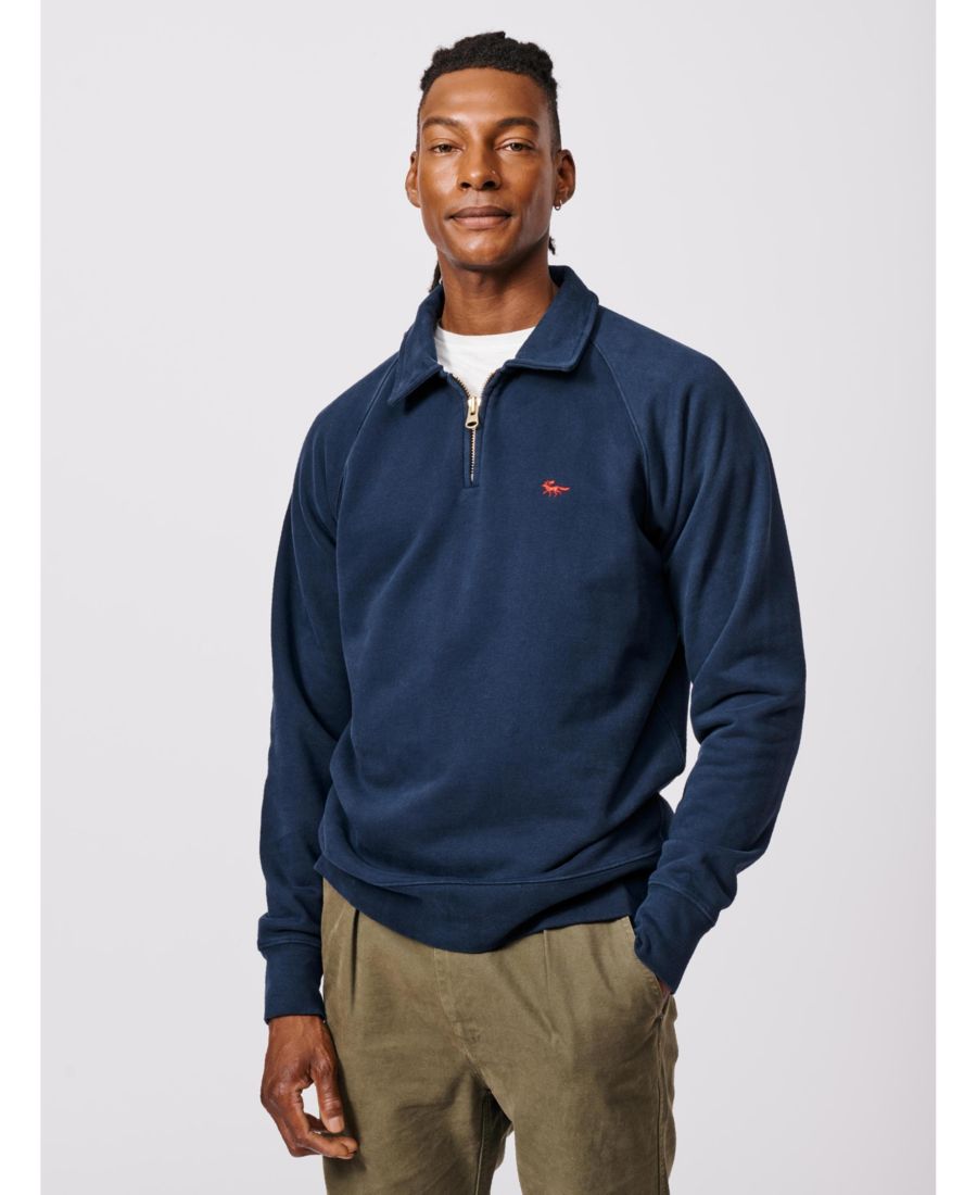 Мужская толстовка Dunster с застежкой-молнией на воротнике Aubin, Navy
Мужская толстовка Dunster с застежкой-молнией на воротнике Aubin, Navy