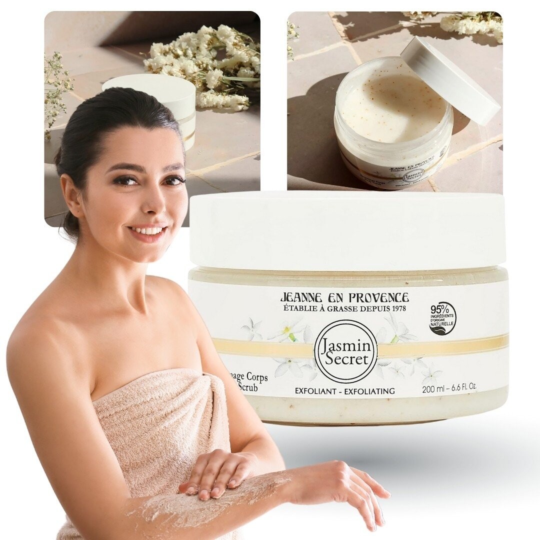 Jeanne en Provence - Body Scrub Jasmin Secret Нежный скраб для тела 200мл
Jeanne en Provence - Body Scrub Jasmin Secret Нежный скраб для тела 200мл