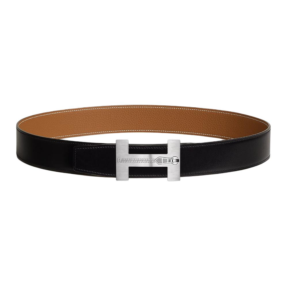 HERMES Мужской ремень из телячьей кожи черный с золотом шириной 3,8 см, Black/Gold
HERMES Мужской ремень из телячьей кожи черный с золотом шириной 3,8 см, Black/Gold