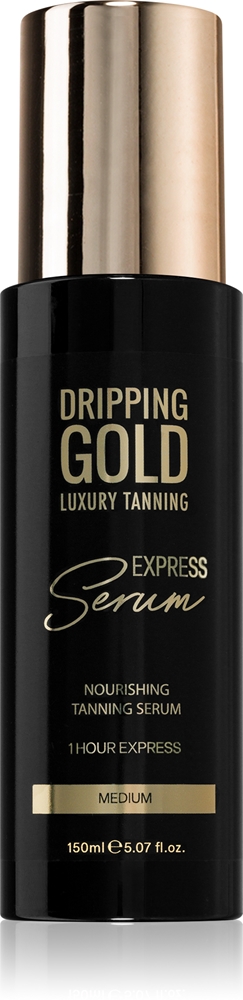 Экспресс-Сыворотка для загара, лосьон для тела с эффектом автозагара Dripping Gold, atspalvis medium 150 мл
Экспресс-Сыворотка для загара, лосьон для тела с эффектом автозагара Dripping Gold, atspalvis medium 150 мл