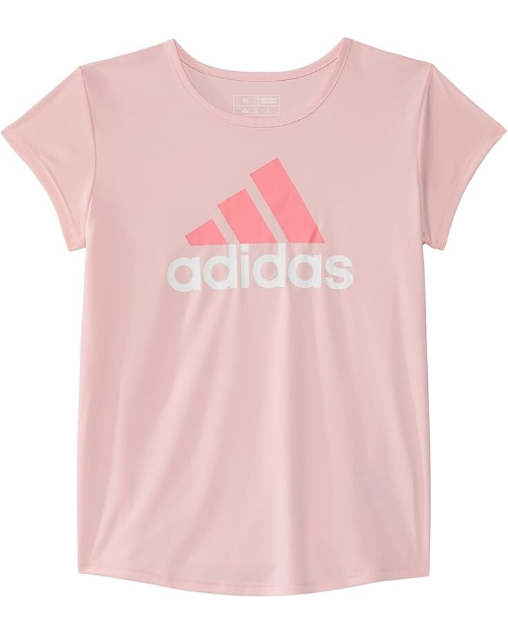 Футболка adidas Kids AEROREADY Short Sleeve Essential Polyester Tee(Big Kid), цвет Sandy Pink
Футболка adidas Kids AEROREADY Short Sleeve Essential Polyester Tee(Big Kid), цвет Sandy Pink