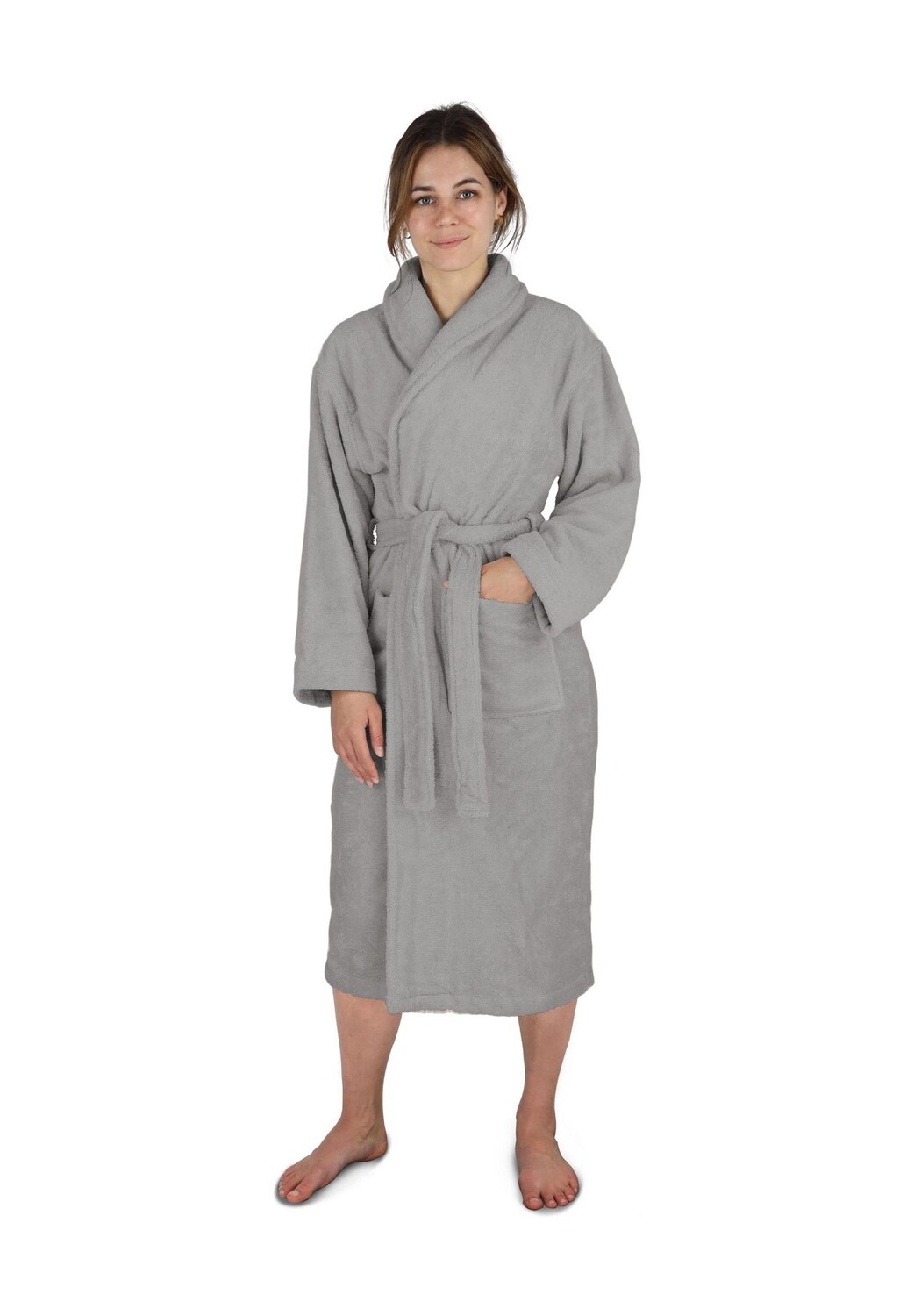 Женский хлопковый халат normani, серый
Женский хлопковый халат normani, серый