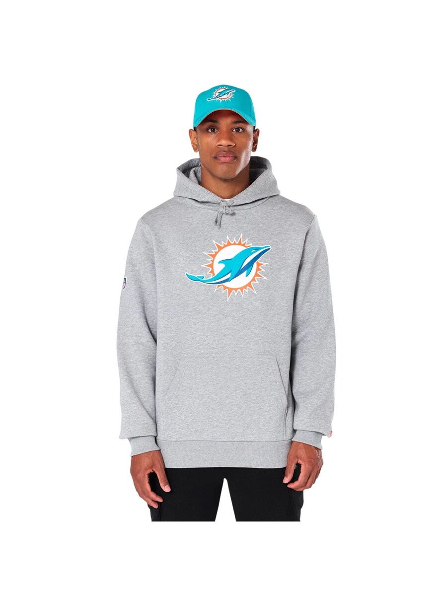 Толстовка NEW ERA NFL Miami Dolphins Logo, серый
Толстовка NEW ERA NFL Miami Dolphins Logo, серый