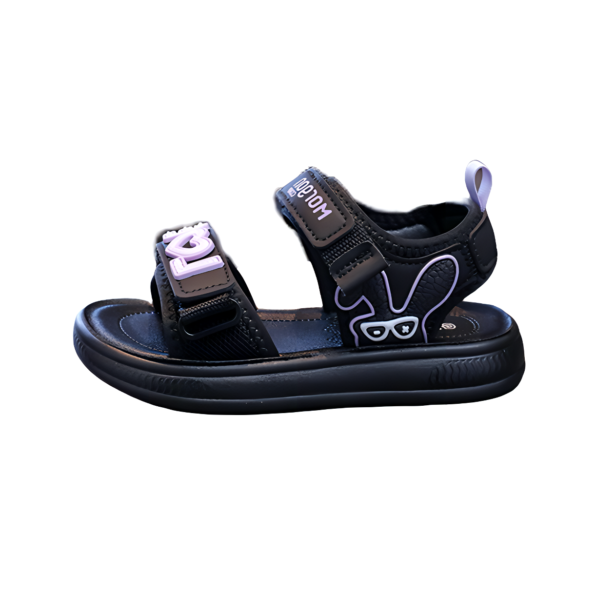 Нескользящие, износостойкие, легкие, амортизирующие, низкие детские сандалии Neon, фиолетовый
Нескользящие, износостойкие, легкие, амортизирующие, низкие детские сандалии Neon, фиолетовый