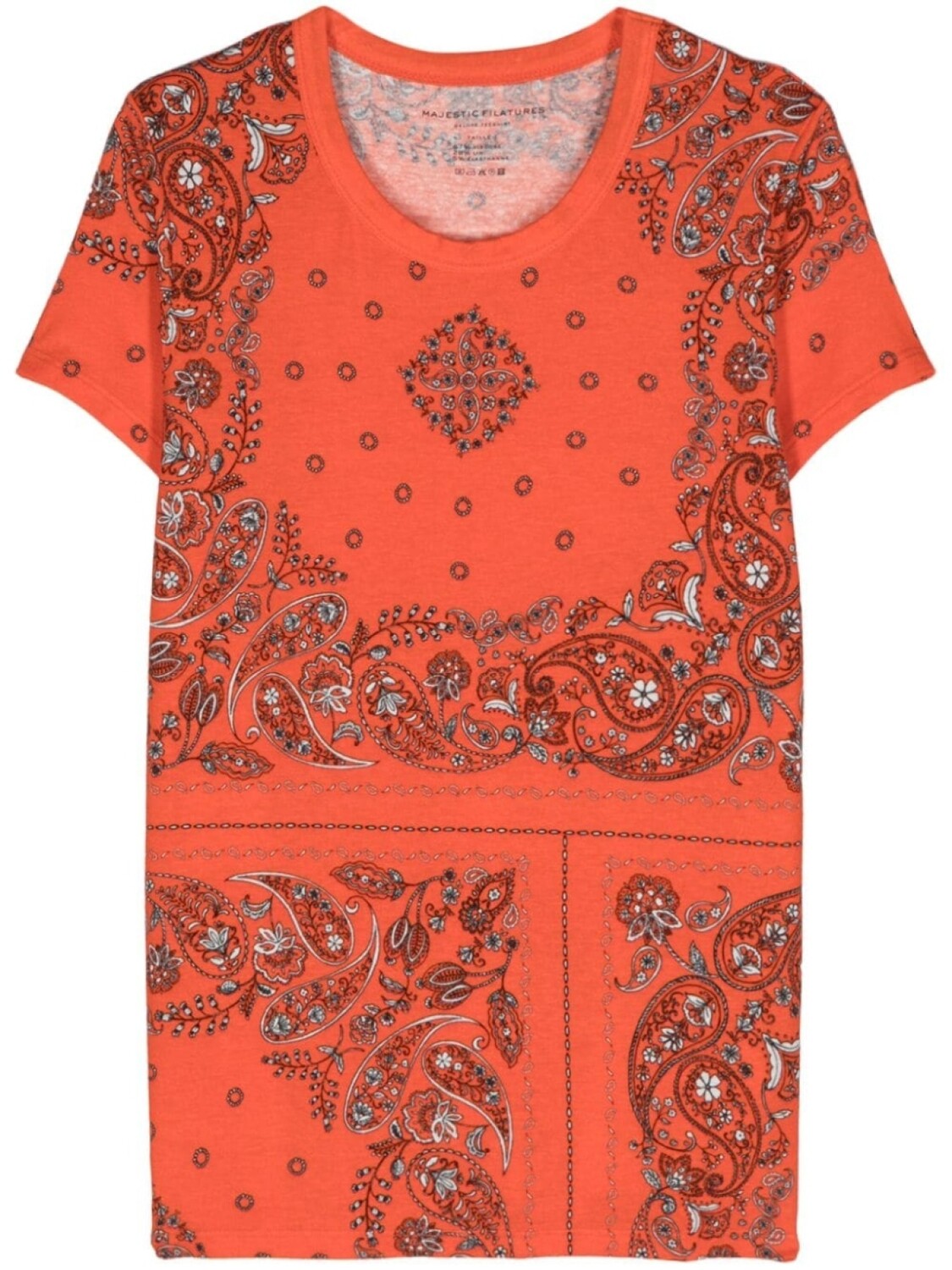 Majestic Filatures футболка из джерси с принтом, оранжевый
Majestic Filatures футболка из джерси с принтом, оранжевый