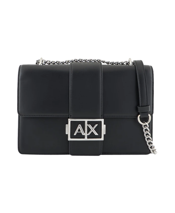 Черная сумка через плечо с цепочкой. Armani Exchange, черный
Черная сумка через плечо с цепочкой. Armani Exchange, черный