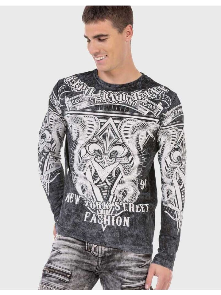 Функциональный лонгслив Cipo & Baxx, черный
Функциональный лонгслив Cipo & Baxx, черный