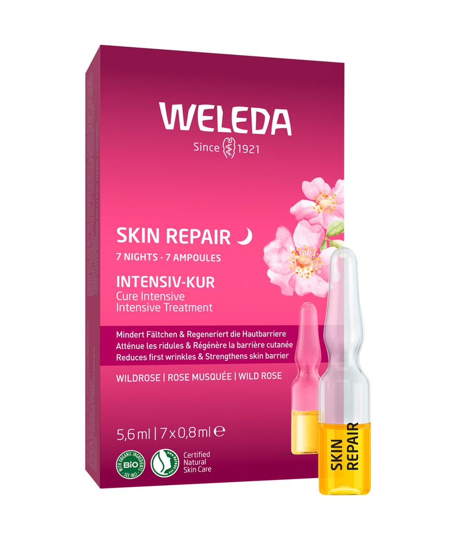 Сыворотка для лица Weleda Skin Repair Intensiv-Kur Wildrose, 5.6 ml
Сыворотка для лица Weleda Skin Repair Intensiv-Kur Wildrose, 5.6 ml