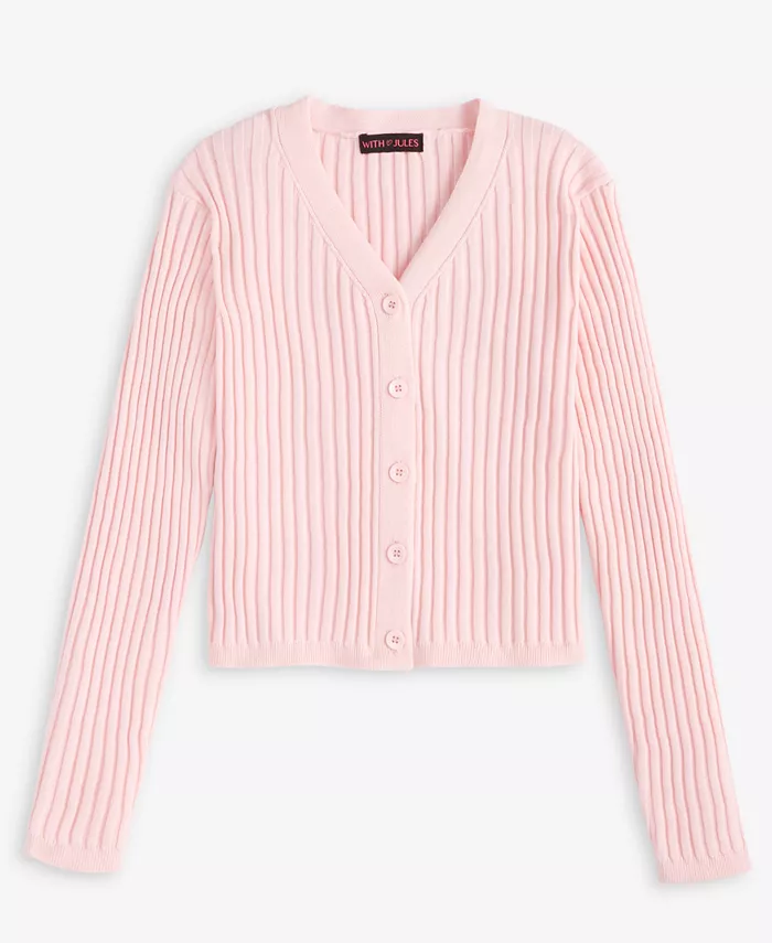 Кардиган для девочек Big Girls With Jules, розовый
Кардиган для девочек Big Girls With Jules, розовый