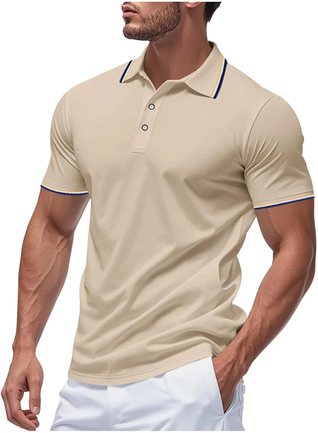 Мужская поло-футболка для гольфа с коротким рукавом, дышащая и быстросохнущая fnnxeal
Мужская поло-футболка для гольфа с коротким рукавом, дышащая и быстросохнущая fnnxeal