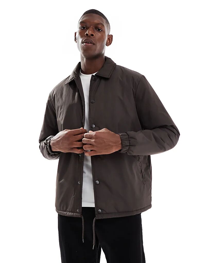 Утепленная куртка Brave Soul с воротником шоколадно-коричневого цвета
Утепленная куртка Brave Soul с воротником шоколадно-коричневого цвета