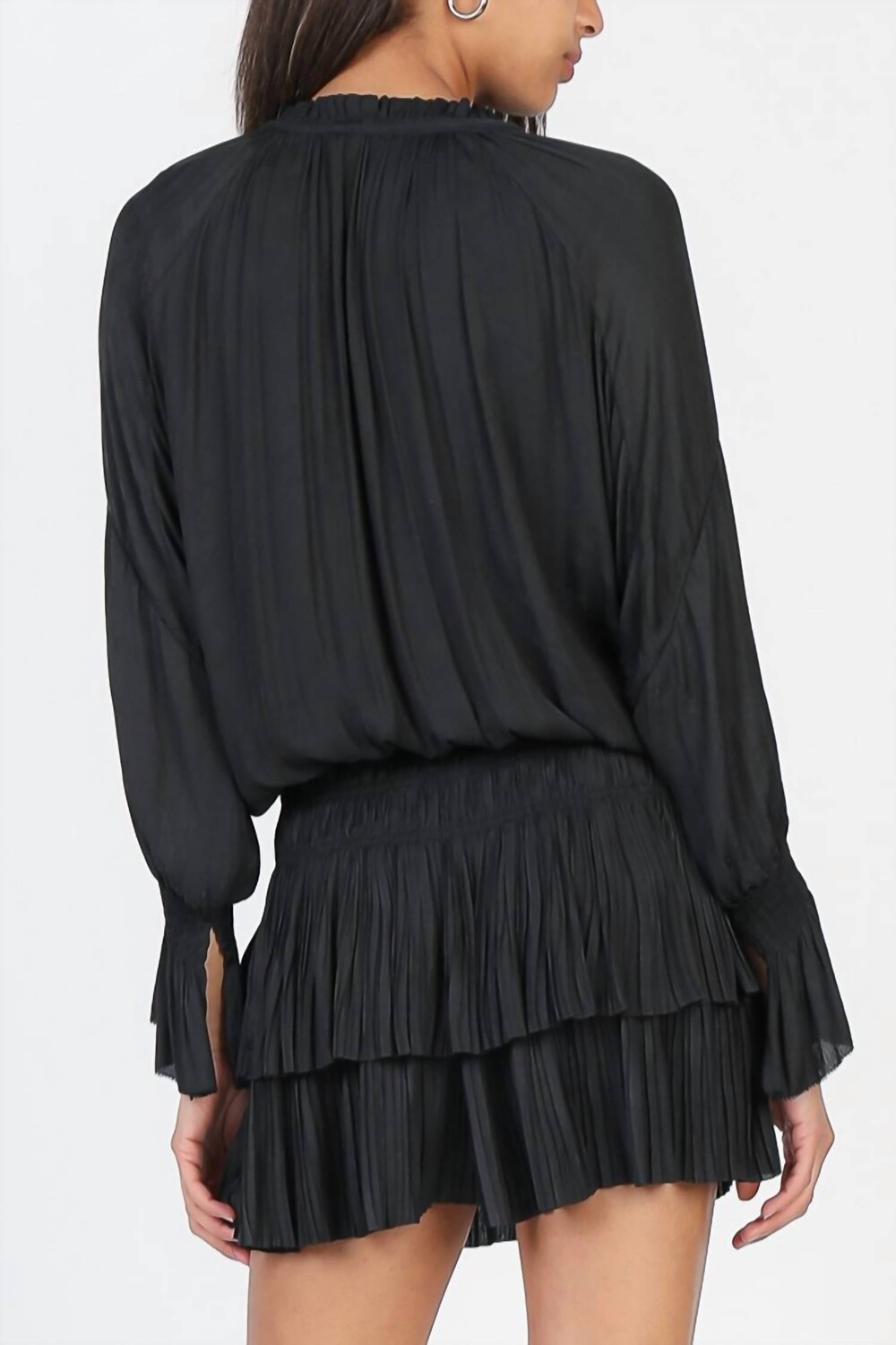 Черное жаккардовое платье миди Laurel Current Air, черный
Черное жаккардовое платье миди Laurel Current Air, черный