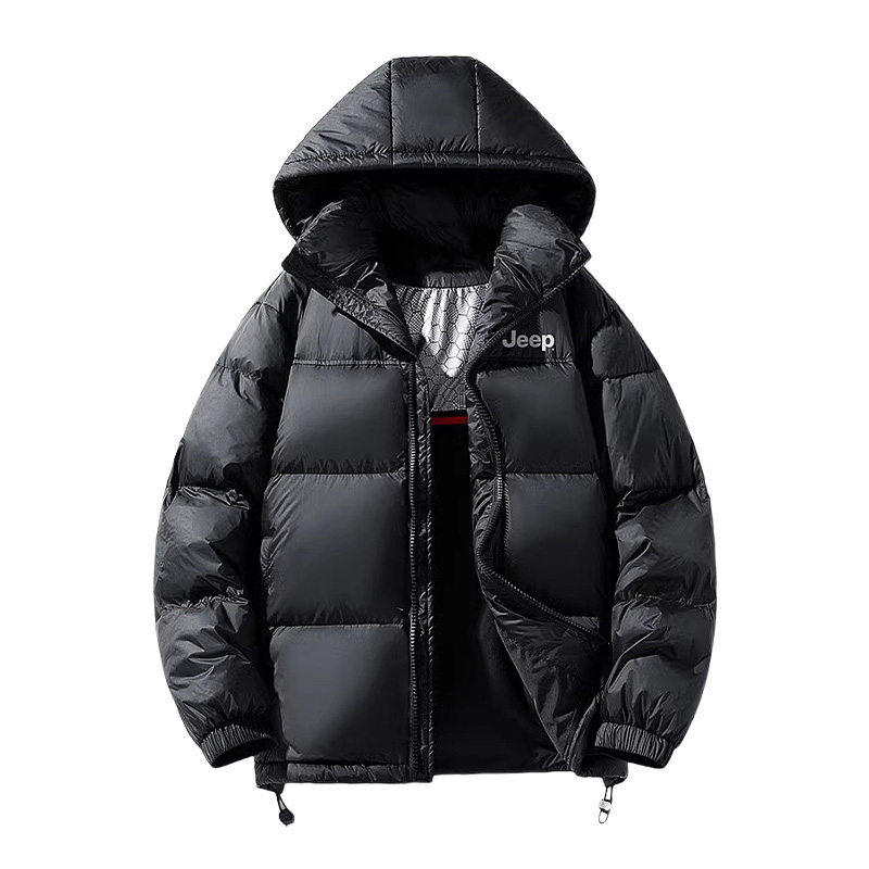 Пуховик Unisex с капюшоном Moderate Down Jeep, черный
Пуховик Unisex с капюшоном Moderate Down Jeep, черный