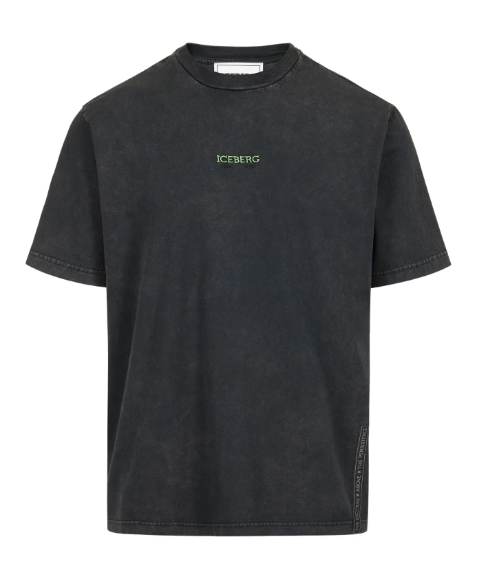 Футболка стандартного кроя Iceberg, черный
Футболка стандартного кроя Iceberg, черный