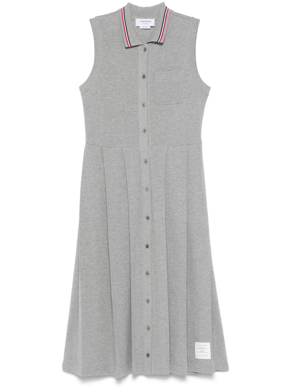 Платье миди с полосками RWB THOM BROWNE, серый
Платье миди с полосками RWB THOM BROWNE, серый