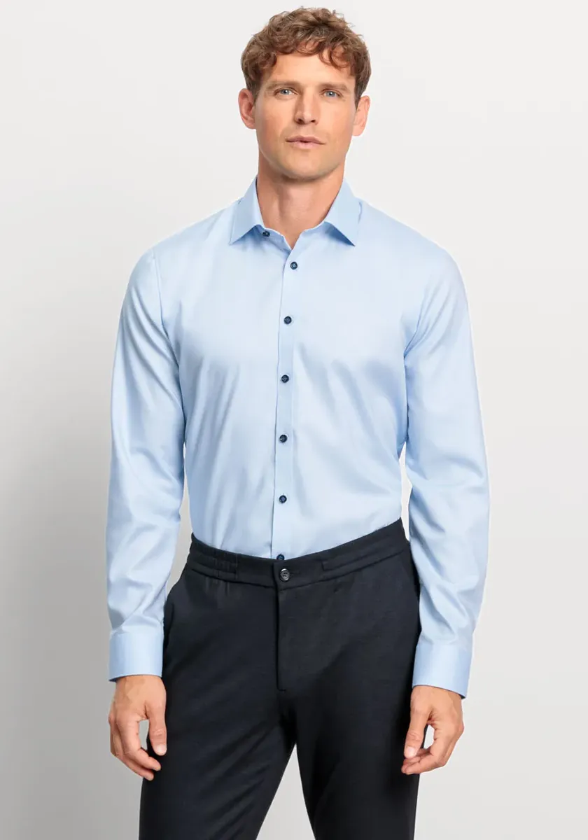 Деловая рубашка OLYMP "№. Шесть супертонких дюймов с тонкой, искусственной простой структурой, синий
Деловая рубашка OLYMP "№. Шесть супертонких дюймов с тонкой, искусственной простой структурой, синий