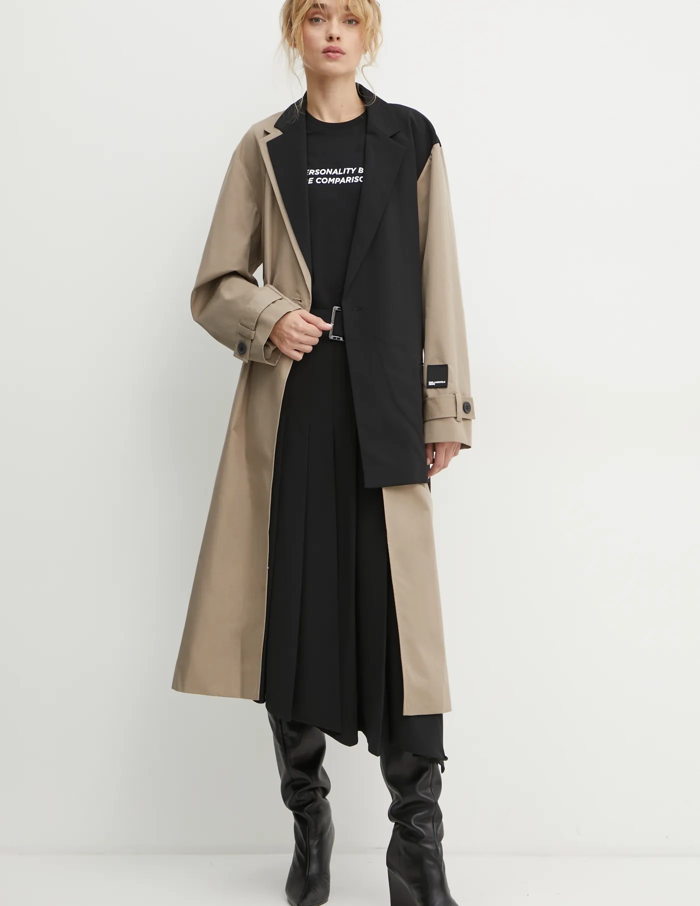 Хлопковая футболка Karl Lagerfeld, черный
Хлопковая футболка Karl Lagerfeld, черный