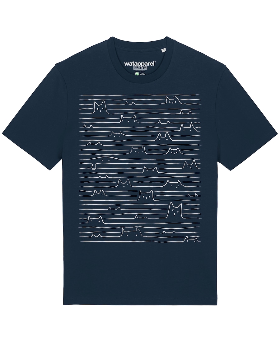 Рубашка Watapparel Doodle Cats, темно-синий
Рубашка Watapparel Doodle Cats, темно-синий