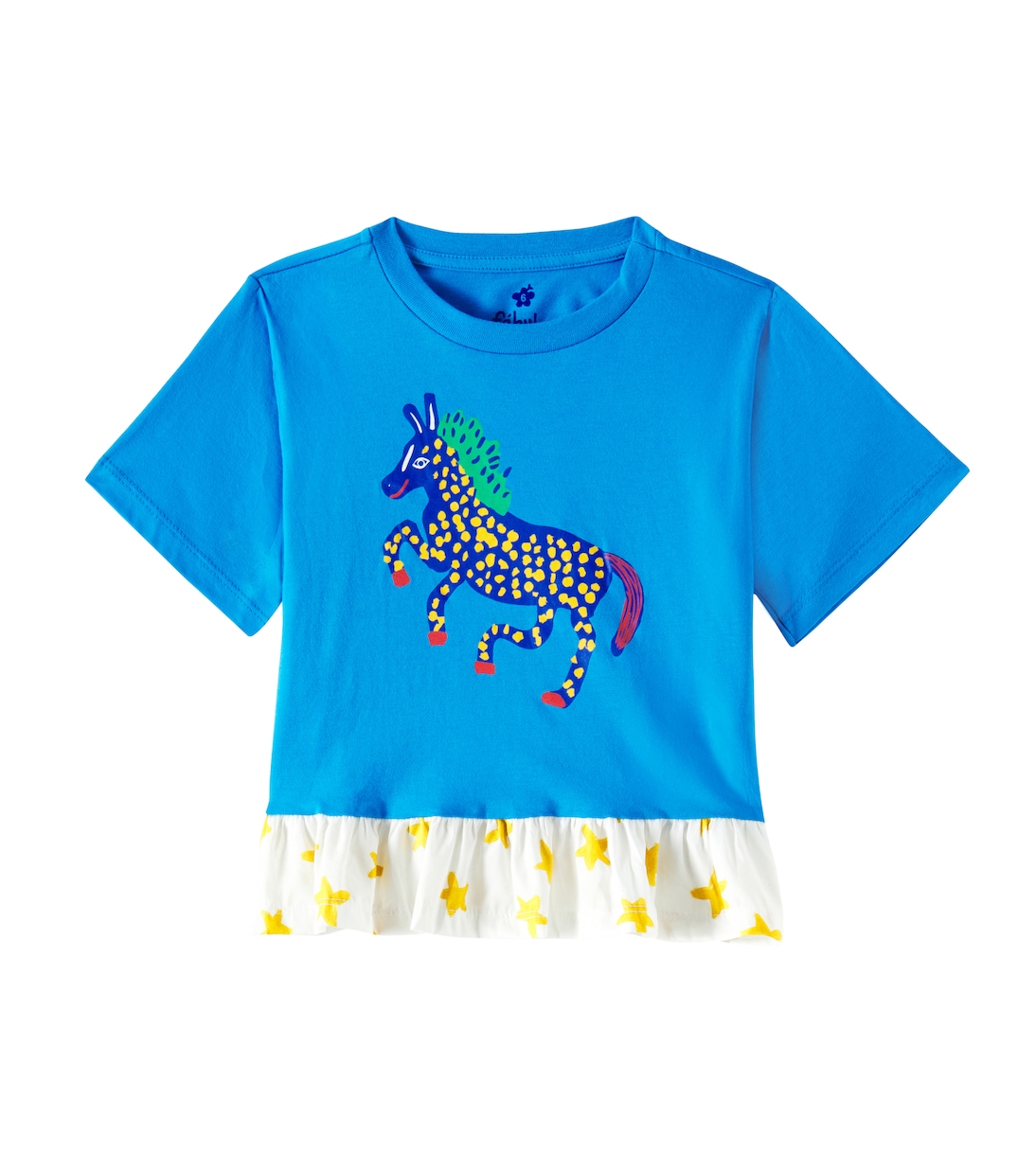 Футболка из хлопкового джерси с принтом Fábula, Azul Beirinha
Футболка из хлопкового джерси с принтом Fábula, Azul Beirinha