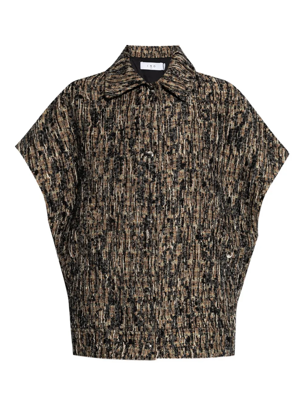 Твидовый жакет Caliopa с короткими рукавами IRO, мультиколор 
Твидовый жакет Caliopa с короткими рукавами IRO, мультиколор