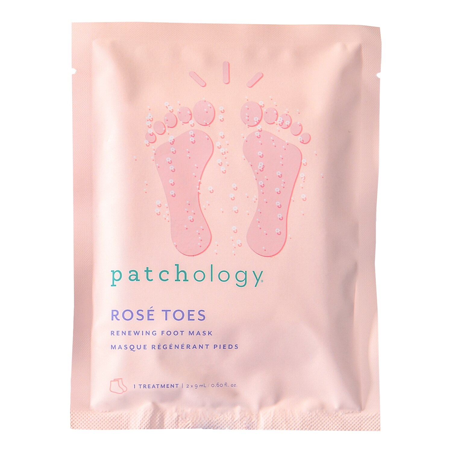 Восстанавливающая маска для ног Rosé Toes Patchology
Восстанавливающая маска для ног Rosé Toes Patchology