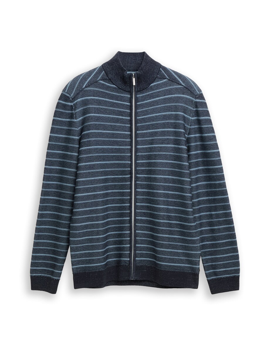 Вязаный кардиган TOM TAILOR, синий/темно-синий
Вязаный кардиган TOM TAILOR, синий/темно-синий