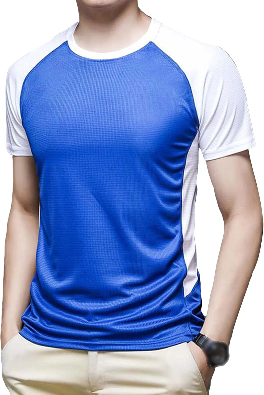 Maiyifu-GJ мужская футболка Color Block Casual с коротким рукавом, охлаждающая Ice Silk для бега
Maiyifu-GJ мужская футболка Color Block Casual с коротким рукавом, охлаждающая Ice Silk для бега