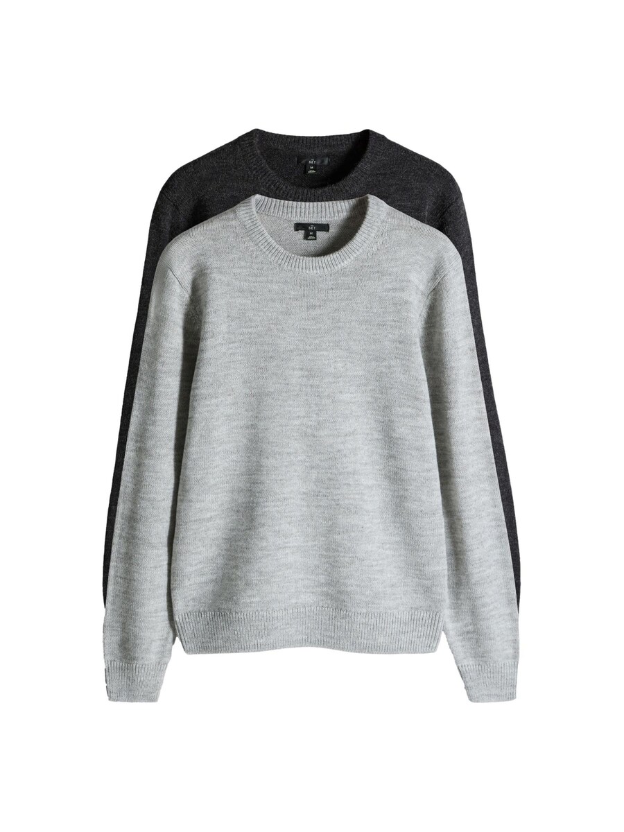 Свитер The Set, светло-серый/черный
Свитер The Set, светло-серый/черный