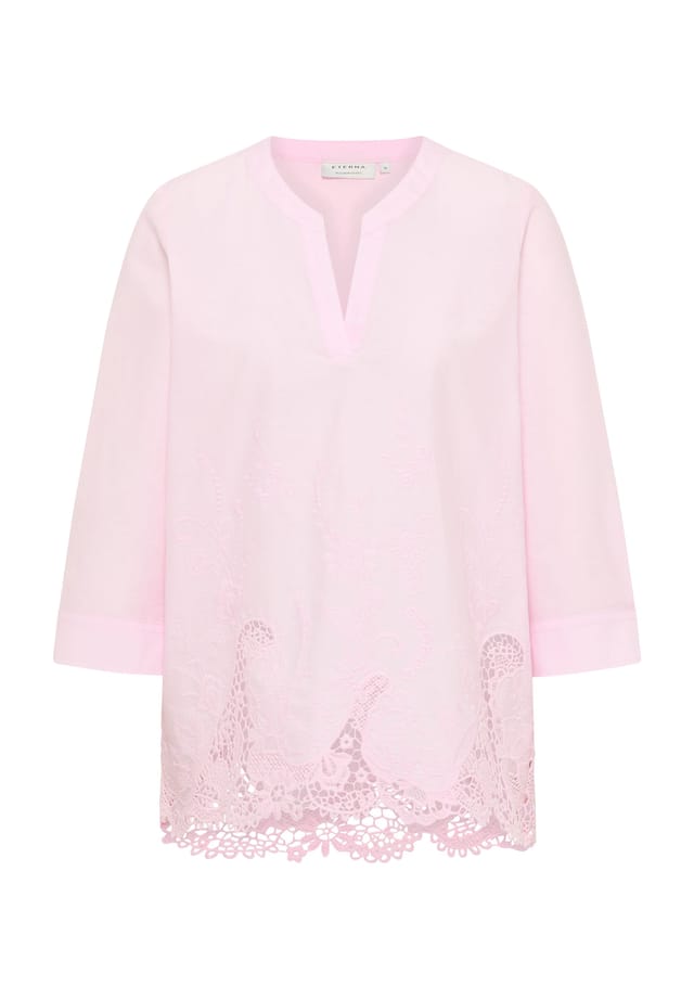 Блузка свободного кроя без застежек Eterna, розовый
Блузка свободного кроя без застежек Eterna, розовый