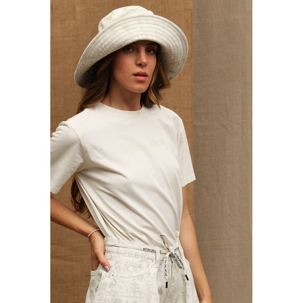 Футболка женская Don The Fuller Cotton Women, белый 
Футболка женская Don The Fuller Cotton Women, белый