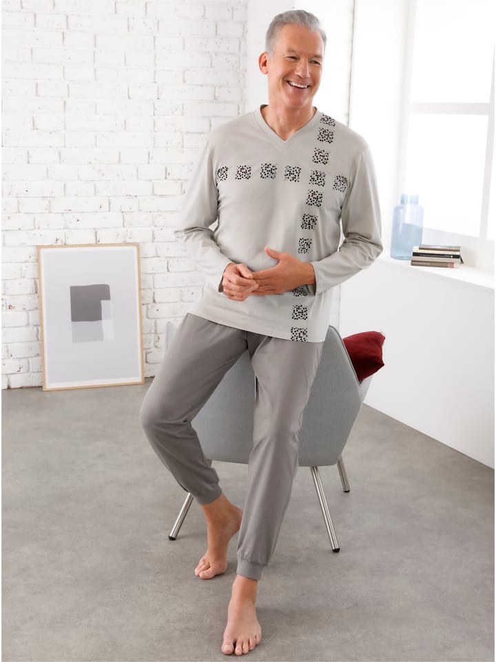 WITT WEIDEN Светло-серая пижама с принтом
WITT WEIDEN Светло-серая пижама с принтом