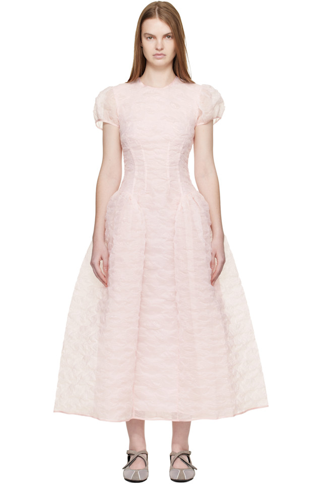 Cecilie Bahnsen Розовое платье миди CB Cleopatra
Cecilie Bahnsen Розовое платье миди CB Cleopatra