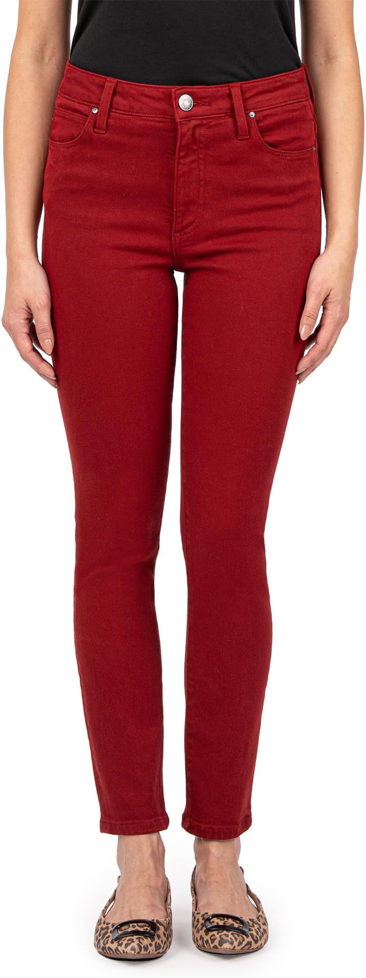 Джинсы KUT from the Kloth Charlize High-Rise Cigarette Leg With Regular Hem In Red, красный
Джинсы KUT from the Kloth Charlize High-Rise Cigarette Leg With Regular Hem In Red, красный