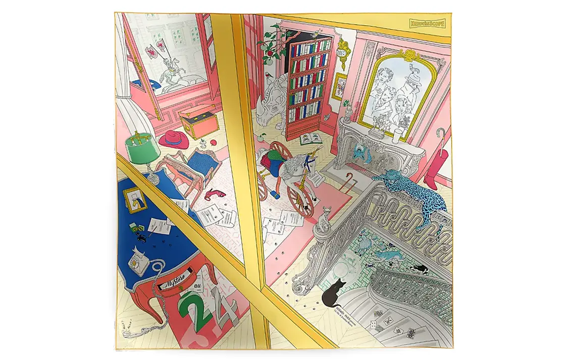 HERMES Шёлковый шарф, Yellow, Желтый, HERMES Шёлковый шарф, Yellow
HERMES Шёлковый шарф, Yellow, Желтый, HERMES Шёлковый шарф, Yellow