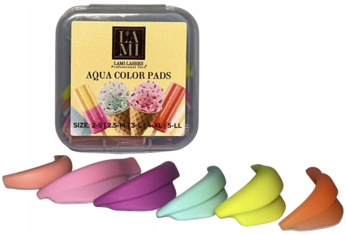 Project Lashes, Лифтинг-ролики Lami Lashes Aqua Pads, 5 пар
Project Lashes, Лифтинг-ролики Lami Lashes Aqua Pads, 5 пар